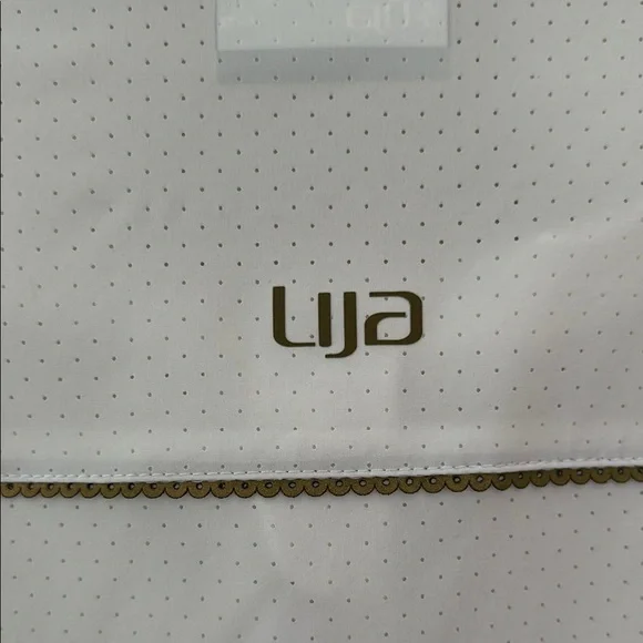 Lija White and Pink Bomber Jacket with High Collar - Picture 5 of 8